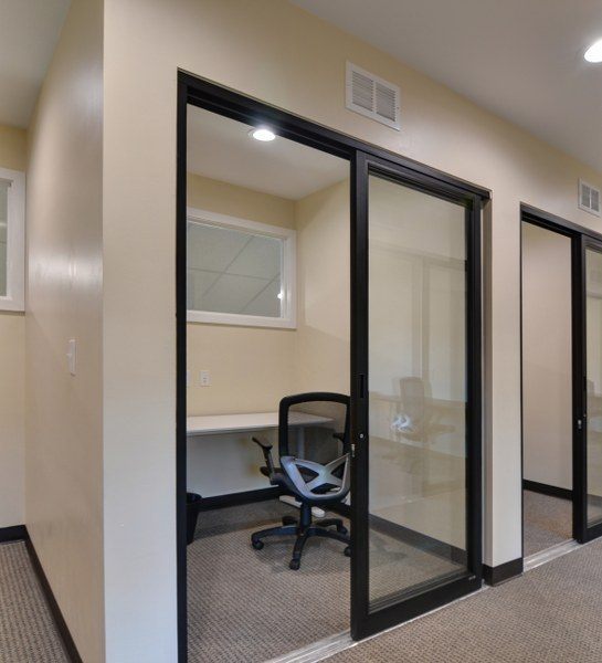 Interior private office at Zipdesk